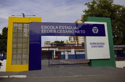 A EEDIEB Cesario Neto est localizada no Bairro Bandeirantes abaixo do antigo Pronto Socorro