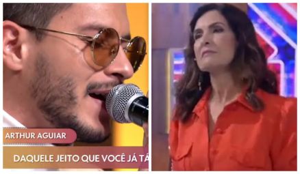 Apresentao de Arthur Aguiar no Encontro gera crticas e memes na internet 