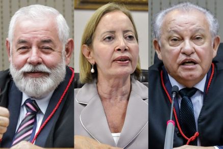 Os desembargador Jos Zuquim, Clarice Claudino e Luiz Ferreira