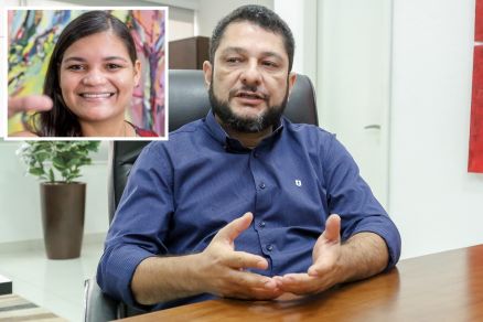 O advogado da atriz Ester Pessalto (detalhe), Julier Sebastio