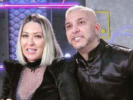 Claudia Baronesa e Rogrio Alves, pais do funkeiro MC Gui