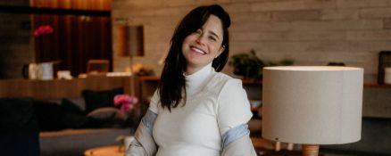 A atriz Fernanda Vasconcellos