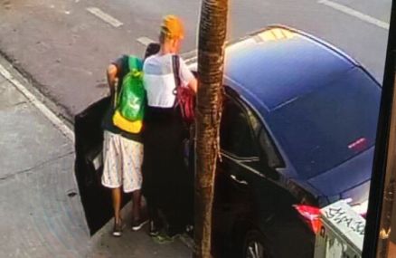 Ao da dupla  registrada por cmeras de segurana