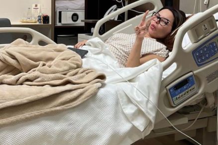A primeira-dama Virginia Mendes na poca em que fazia tratamento em So Paulo
