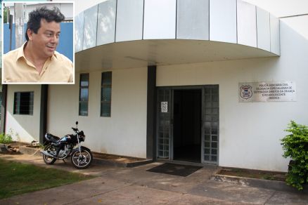 O empresrio Valdebran Padilha (no detalhe), que foi preso pela Deddica