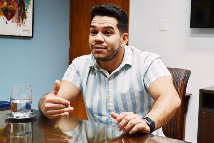 O psiclogo e ativista LGBT, Gabriel Henrique Figueiredo