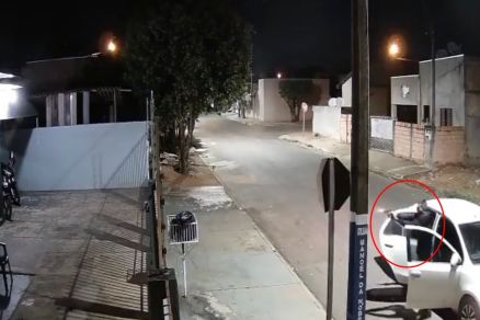 Morador de casa baleada aciona Polcia Militar