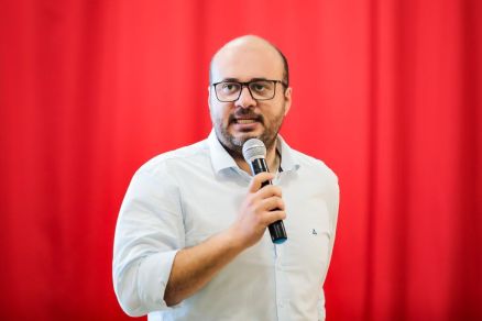 O deputado federal Doutor Leonardo, que tenta reeleio