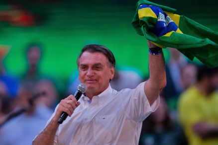 O presidente Jair Bolsonaro, que tenta a reeleio neste segundo turno
