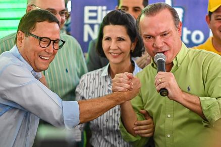 O ex-casa Civil Mauro Carvalho e o senador Wellington Fagundes: chapa ao Senado