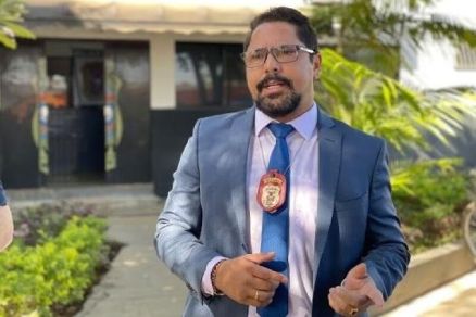 O delegado Eugnio Rudy Jnior, da Diviso Especializada de Homicdios e Proteo  Pesso,  responsvel pelas investigaes