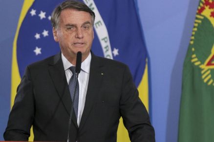 O presidente da Repblica Jair Bolsonaro, que no conseguiu se reeleger