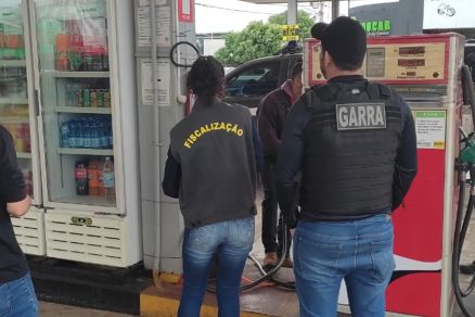 O posto foi fiscalizado nesta sexta-feira (19)