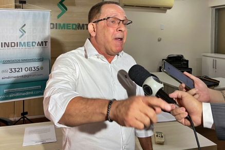 Adeildo Martins Lucena Filho  o presidente do Sindicato dos Mdicos de Mato Grosso 