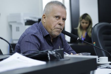 O vereador Chico 2000, que vai tentar a reeleio como presidente da Cmara