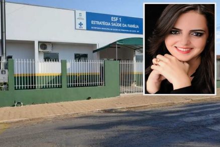 Jaqueline da Croce (foto) foi esfaqueada na unidade de sa�de onde trabalha, em Primavera do Leste