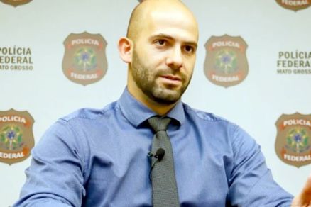 O delegado da PF Roberto Moreira da Silva Filho: nota de pesar