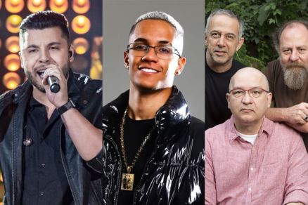 Murilo Huff, MC Tairon, e Paralamas do Sucesso