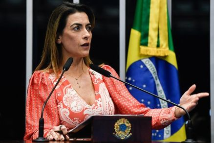 A senadora Soraya Thronicke, relatora da CPI das Bets