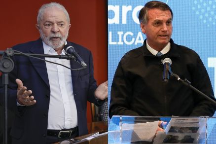 O presidente Lula e o ex-presidente Jair Bolsonaro: cenrio eleitoral 