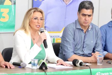 A primeira-dama Mrcia Pinheiro e o prefeito Emanuel Pinheiro