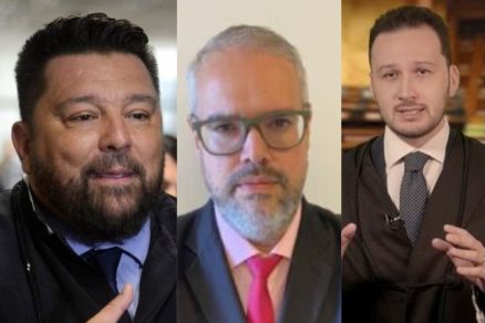 Alguns dos advogados que ministraro as aulas de ps-graduao em Direito Penal e Processo Penal