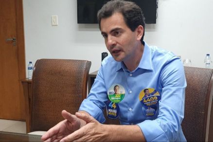 O suplente de senador F�bio Garcia, que � candidato a deputado federal