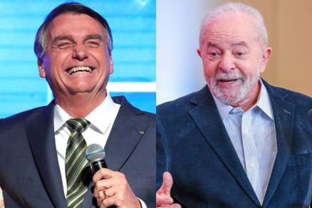 O ex-presidente Lula e o presidente Jair Bolsonaro: resultado das urnas