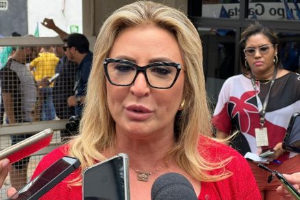 A ex-primeira-dama de Cuiab Mrcia Pinheiro, condenada a R$ 100 mil