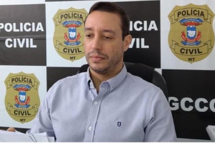 O delegado Vitor Hugo Bruzulato, chefe da Gerncia de Combate ao Crime Organizado da Polcia Civil