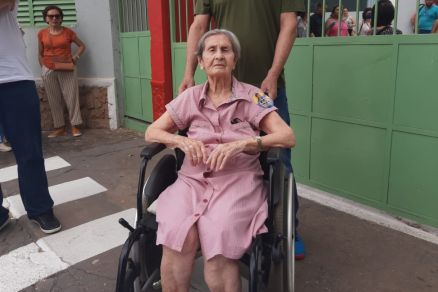 Maria Benedita Martins de Oliveira completou 101 anos em maio
