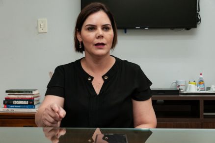 A deputada federal Coronel Fernanda