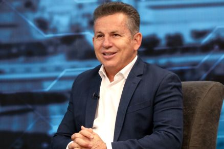 O governador Mauro Mendes, que defendeu coopera��o com o presidente eleito Lula