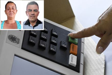 Kenia Oliveira e Daniel Boca Rica (detalhe) foram menos votados para Federal e Estadual, respectivamente