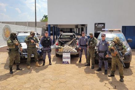 Drogas apreendidas em Canarana