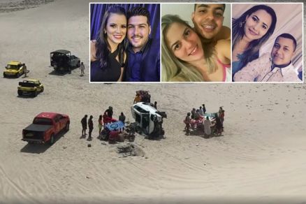 Danbia e DaKelvin Vittorazzi, Natacha Barbara e Neilson Wilker, e Mayra Gomes e Julio Fernando (detalhe)