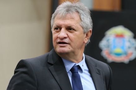 O deputado Dilmar D'Albosco, l�der do Governo na Assembleia: projeto em pauta