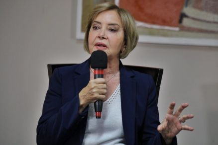 A desembargadora Clarice Claudino, presidente do Tribunal de Justia