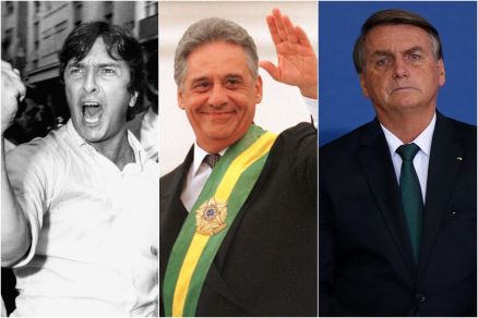 Fernando Collor (1989), FHC (1999) e Jair Bolsonaro (2022)