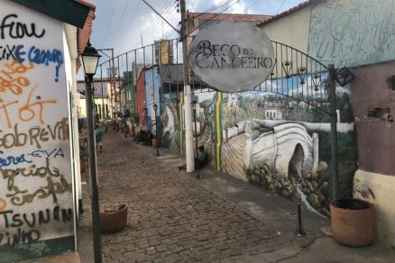 O Beco do Candeeiro, no Centro Histrico de Cuiab