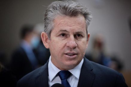 O governador de Mato Grosso Mauro Mendes
