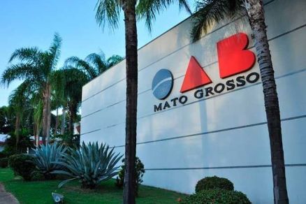Fachada da sede da OAB Mato Grosso, em Cuiab