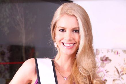 Kat Torres quando representou Caieiras no concurso Miss So Paulo; influencer est em priso preventiva