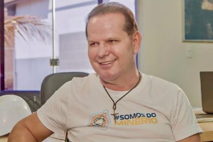 O empresrio Valdinei Mauro de Souza, o Ney do garimpo