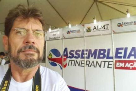 O reprter fotogrfico Maurcio Barbant, que morreu neste domingo