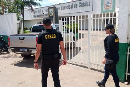 O Grupo de Atuao Especial Contra o Crime Organizado tambm participou da ao