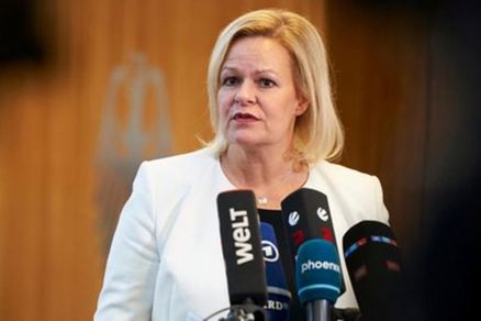 Nancy Faeser � a ministra do Interior da Alemanh�