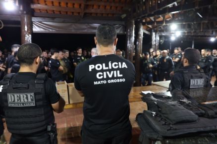 Pol�cia prende 100 envolvidos com tr�fico e homic�dios em MT