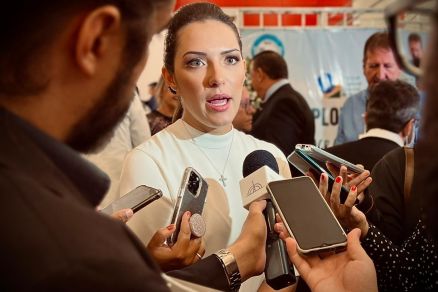 A deputada estadual Janaina Riva