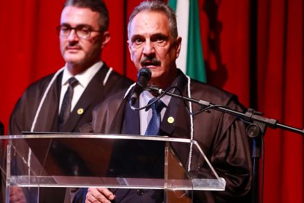 O presidente do TRE-MT, desembargador Carlos Alberto Alves da Rocha